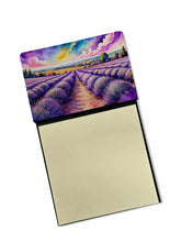Load image into Gallery viewer, English Lavender in Color Sticky Note Holder- Refiilable Desk Accessory Note Pad