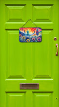Load image into Gallery viewer, Eryngium in Color Wall or Door Hanging Prints