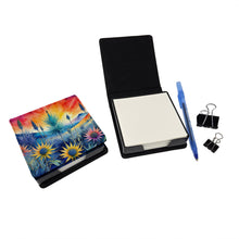 Load image into Gallery viewer, Eryngium in Color PU Leather Note Paper Holder