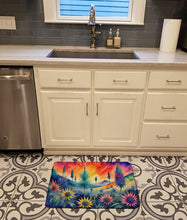 Load image into Gallery viewer, Eryngium in Color Memory Foam Kitchen Mat