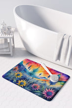 Load image into Gallery viewer, Eryngium in Color Memory Foam Kitchen Mat