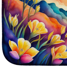 Load image into Gallery viewer, Freesia in Color Dish Drying Mat