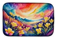 Load image into Gallery viewer, Freesia in Color Dish Drying Mat