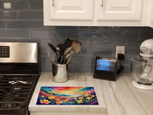 Load image into Gallery viewer, Freesia in Color Glass Cutting Boards – Durable, Decorative Kitchen Art Large