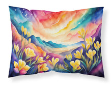 Load image into Gallery viewer, Freesia in Color Fabric Standard Pillowcase – Artistic Decorative Front, White Back