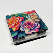 Load image into Gallery viewer, Gardenias in Color PU Leather Note Paper Holder