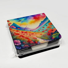Load image into Gallery viewer, Geraniums in Color PU Leather Note Paper Holder