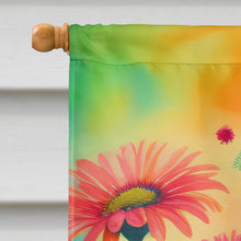 Load image into Gallery viewer, Gerbera Daisies in Color House Flag