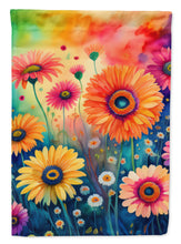 Load image into Gallery viewer, Gerbera Daisies in Color House Flag