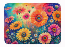 Load image into Gallery viewer, Gerbera Daisies in Color Memory Foam Kitchen Mat