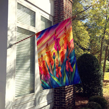Load image into Gallery viewer, Gladiolus in Color House Flag