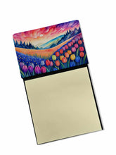 Load image into Gallery viewer, Hyacinths in Color Sticky Note Holder- Refiilable Desk Accessory Note Pad