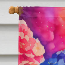 Load image into Gallery viewer, Hydrangeas in Color House Flag