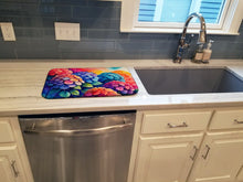 Load image into Gallery viewer, Hydrangeas in Color Dish Drying Mat