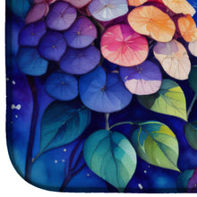 Load image into Gallery viewer, Hydrangeas in Color Dish Drying Mat