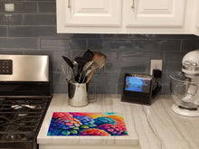 Load image into Gallery viewer, Hydrangeas in Color Glass Cutting Boards – Durable, Decorative Kitchen Art Large