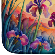 Load image into Gallery viewer, Iris in Color Dish Drying Mat