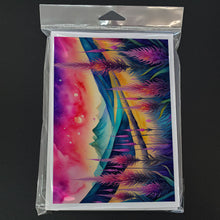 Load image into Gallery viewer, Liatris in Color Greeting Cards -  Blank Note Cards – 8-Pack of Artist-Designed Cards with Envelopes
