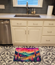 Load image into Gallery viewer, Liatris in Color Memory Foam Kitchen Mat