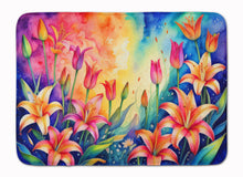 Load image into Gallery viewer, Lilies in Color Memory Foam Kitchen Mat