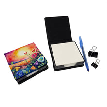Load image into Gallery viewer, Lisianthus in Color PU Leather Note Paper Holder