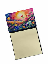 Load image into Gallery viewer, Lisianthus in Color Sticky Note Holder- Refiilable Desk Accessory Note Pad