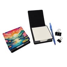 Load image into Gallery viewer, Lotus in Color PU Leather Note Paper Holder