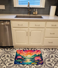 Load image into Gallery viewer, Lotus in Color Memory Foam Kitchen Mat