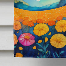 Load image into Gallery viewer, Marigolds in Color House Flag