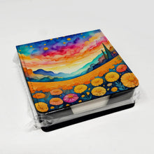 Load image into Gallery viewer, Marigolds in Color PU Leather Note Paper Holder