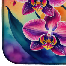 Load image into Gallery viewer, Orchids in Color Dish Drying Mat