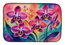Load image into Gallery viewer, Orchids in Color Dish Drying Mat
