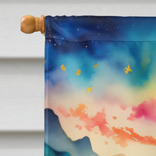 Load image into Gallery viewer, Pansies in Color House Flag