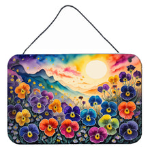 Load image into Gallery viewer, Pansies in Color Wall or Door Hanging Prints