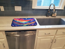 Load image into Gallery viewer, Periwinkles in Color Dish Drying Mat