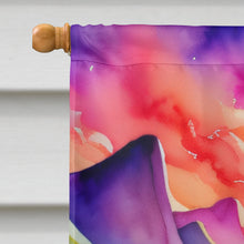 Load image into Gallery viewer, Petunias in Color House Flag