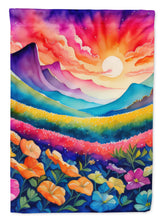 Load image into Gallery viewer, Petunias in Color House Flag