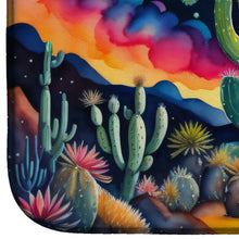 Load image into Gallery viewer, Queen of the Night Cactus in Color Dish Drying Mat