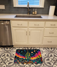Load image into Gallery viewer, Queen of the Night Cactus in Color Memory Foam Kitchen Mat