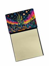 Load image into Gallery viewer, Queen of the Night Cactus in Color Sticky Note Holder- Refiilable Desk Accessory Note Pad
