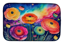 Load image into Gallery viewer, Ranunculus in Color Dish Drying Mat