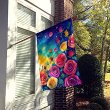 Load image into Gallery viewer, Roses in Color House Flag