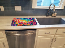 Load image into Gallery viewer, Roses in Color Dish Drying Mat