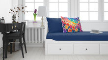 Load image into Gallery viewer, Roses in Color Fabric Standard Pillowcase – Artistic Decorative Front, White Back