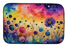 Load image into Gallery viewer, Scabiosa in Color Dish Drying Mat