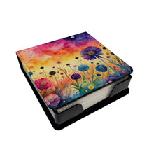 Load image into Gallery viewer, Scabiosa in Color PU Leather Note Paper Holder