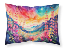 Load image into Gallery viewer, Snapdragon in Color Fabric Standard Pillowcase – Artistic Decorative Front, White Back