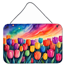 Load image into Gallery viewer, Tulips in Color Wall or Door Hanging Prints