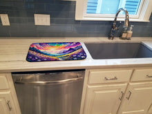 Load image into Gallery viewer, Violets in Color Dish Drying Mat