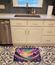 Load image into Gallery viewer, Violets in Color Memory Foam Kitchen Mat